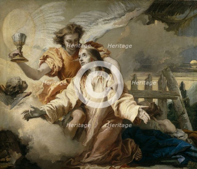 The Agony in the Garden, 1772. Artist: Tiepolo, Giandomenico (1727-1804)