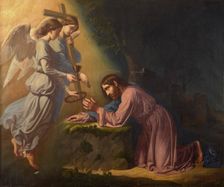 The Agony in the Garden, 1857. Creator: Mariano de la Roca y Delgado