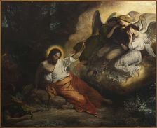 The Agony in the Garden, 1826. Creator: Delacroix, Eugène (1798-1863)