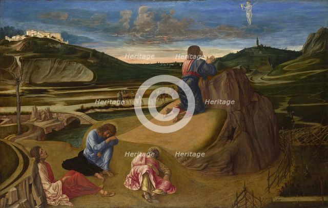 The Agony in the Garden, ca 1465. Artist: Bellini, Giovanni (1430-1516)