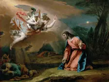 The Agony in the Garden, ca 1730