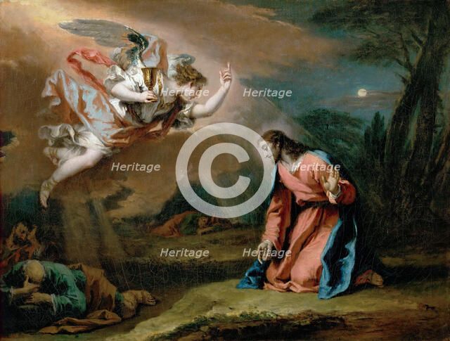 The Agony in the Garden, ca 1730.