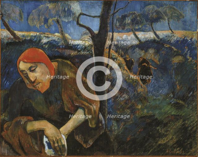 The Agony in the Garden (Christ in the Garden of Gethsemane), 1889.