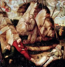 The Agony in the Garden Creator: Cranach, Lucas, the Elder (1472-1553)
