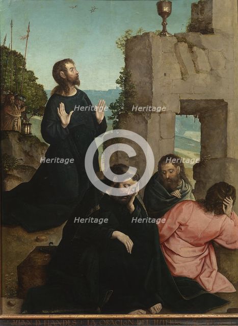 The Agony in the Garden. Artist: Juan de Flandes (ca. 1465-1519)
