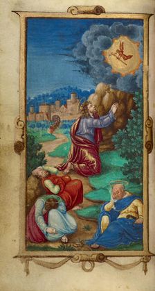 The Agony in the Garden; Book of Hours, 1544. Creator: Unknown