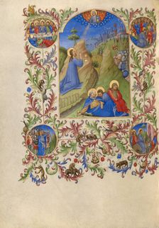 The Agony in the Garden; Book of Hours, about 1420. Creator: Spitz Master