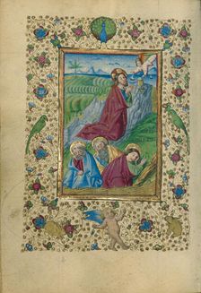 The Agony in the Garden; Book of Hours, about 1460. Creator: Unknown