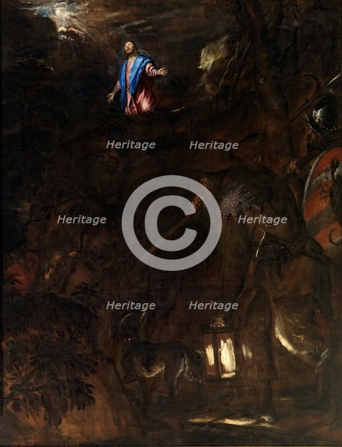 The Agony in the Garden, between c1558 and c1562. Creator: Titian.