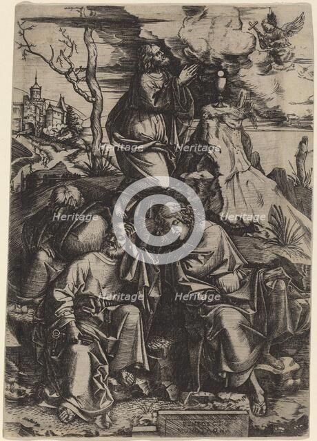 The Agony in the Garden, c. 1506/1507. Creator: Benedetto Montagna.