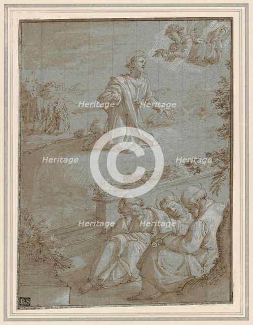 The Agony in the Garden , c. 1591. Creator: Santi di Tito (Italian, 1536-1602).