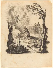 The Agony in the Garden, c. 1624/1625. Creator: Jacques Callot