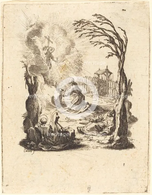 The Agony in the Garden, c. 1624/1625. Creator: Jacques Callot.