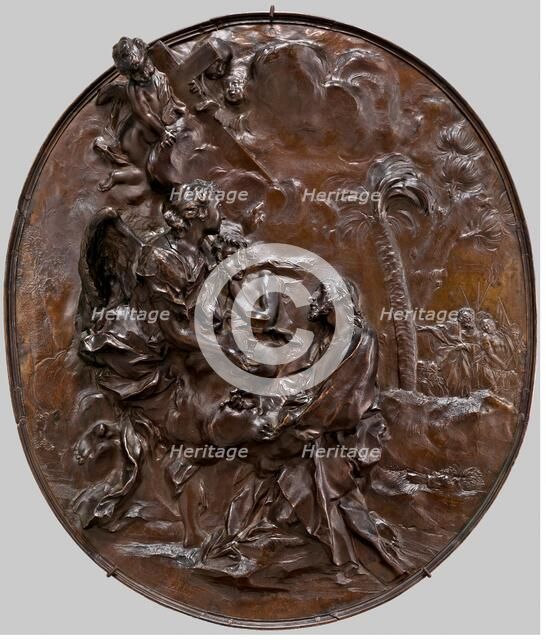 The Agony in the Garden, c. 1700. Creator: Angelo de Rossi.