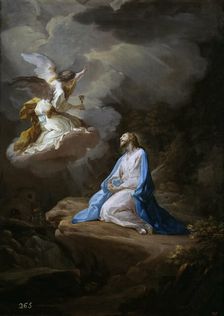 The Agony in the Garden, c. 1754. Creator: Giaquinto, Corrado (1703-1766)
