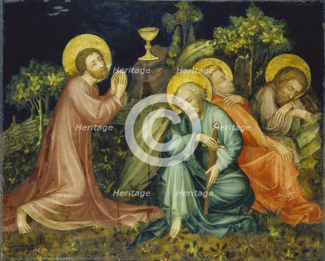 The Agony in the Garden, c1420-1430. Creator: Nuremberg Master of the Altarpiece of the Virgin.