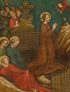 The Agony in the Garden, c.1420. Creator: Austrian master (active ca. 1440-1450)