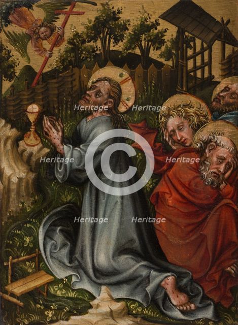 The Agony in the Garden, c1440. Creator: Master of the Wiener Neustadt Altar.