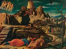 The Agony in the Garden c1458, (1909). Artist: Andrea Mantegna