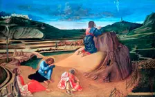 The Agony in the Garden c1465. Artist: Giovanni Bellini