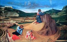 The Agony in the Garden c1465. Artist: Giovanni Bellini