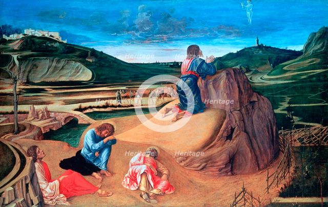 'The Agony in the Garden', c1465. Artist: Giovanni Bellini