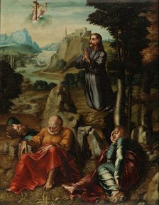 The Agony in the Garden, c1545. Creator: Luis de Morales