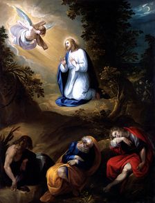 The agony in the garden c1590s. Creator: Giuseppe Cesari