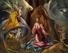 The Agony in the Garden of Gethsemane 1590s, (1946). Creator: Studio of El Greco