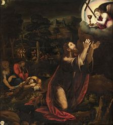 The Agony in the Garden, late 16th-early 17th century. Creator: Vicente Joanes Maçip