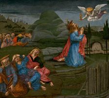 The Agony in the Garden, probably 1491. Creator: Benvenuto di Giovanni