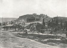The Agora and Acropolis, Athens, Greece, 1895. Creator: Unknown