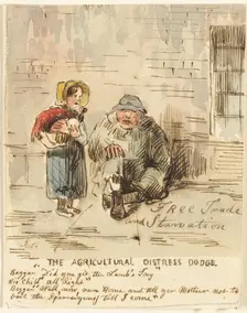 The Agricultural Distress Dodge, n.d. Creator: John Leech