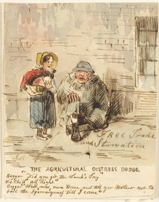 The Agricultural Distress Dodge, n.d. Creator: John Leech
