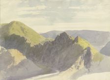 The Ahr Valley near Altenahr, 1858. Creator: Carl Theodor Reiffenstein