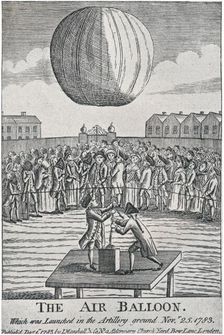 The Air Balloon 1783, (1920). Creator: Unknown