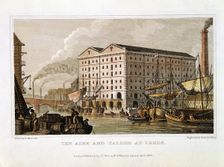The Aire and Calder Navigation, Leeds, Yorkshire, 1828. Creator: John Shury