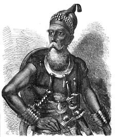 The Akali of the Sikhs - from a drawing by Marshall Claxton, 1857. Creator: Unknown