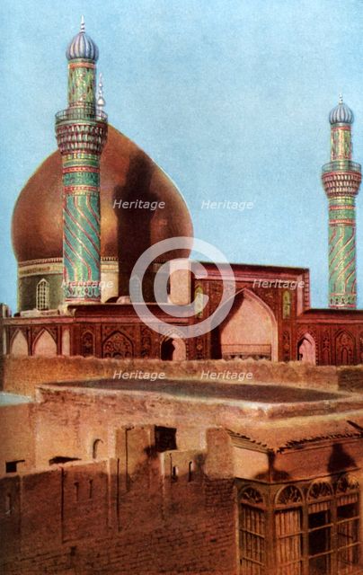 The al-Askari Mosque, Samarra, Iraq, c1930s. Artist: Unknown