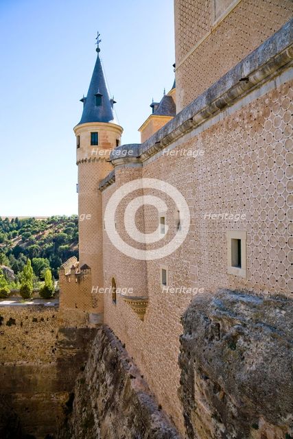 The Alcazar of Segovia, Segovia, Spain, 2007. Creator: Samuel Magal.