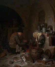 The Alchemist, 1663. Creator: Cornelis Bega