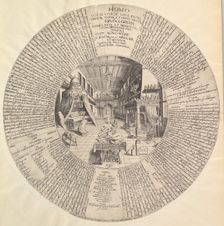 The Alchemist's Laboratory from Heinrich Khunrath, Amphiteatrum sapientiae aeternae.n.d. Creator: Attributed to Peter van der Doort (born Antwerp, active Hamburg ca. 1590-1605)