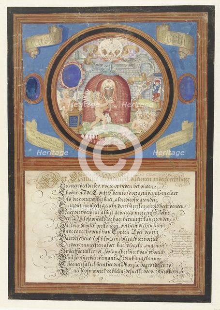 The Alchemy, 1606. Creator: Paulus de Kempenaer.