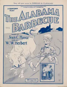 The Alabama barbecue 1901. Creator: Unknown