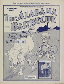 The Alabama barbecue 1901. Creator: Unknown
