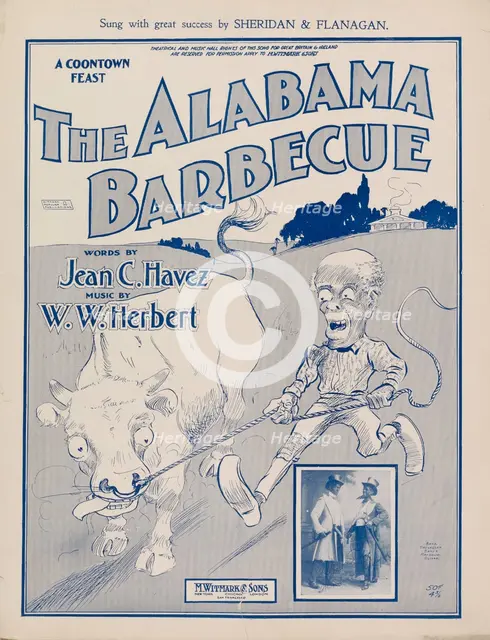 'The Alabama barbecue', 1901. Creator: Unknown.