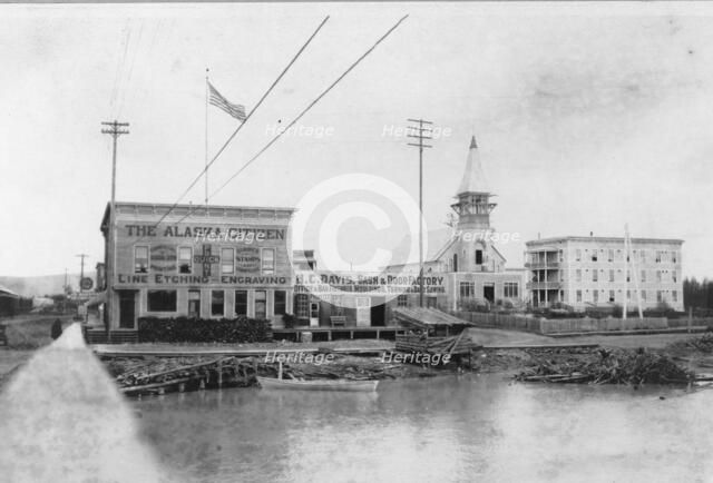The Alaska Citizen building, between c1900 and 1916. Creator: Unknown.