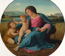The Alba Madonna 1510. Artist: Raphael