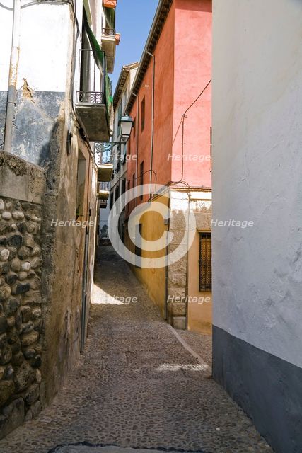 The Albaycin Quarter, Granada, Spain, 2007. Creator: Samuel Magal.