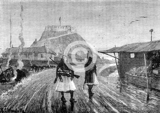 The Albanian Question: Tusi, offered in exchange for Gusinje, 1880. Creator: Unknown.